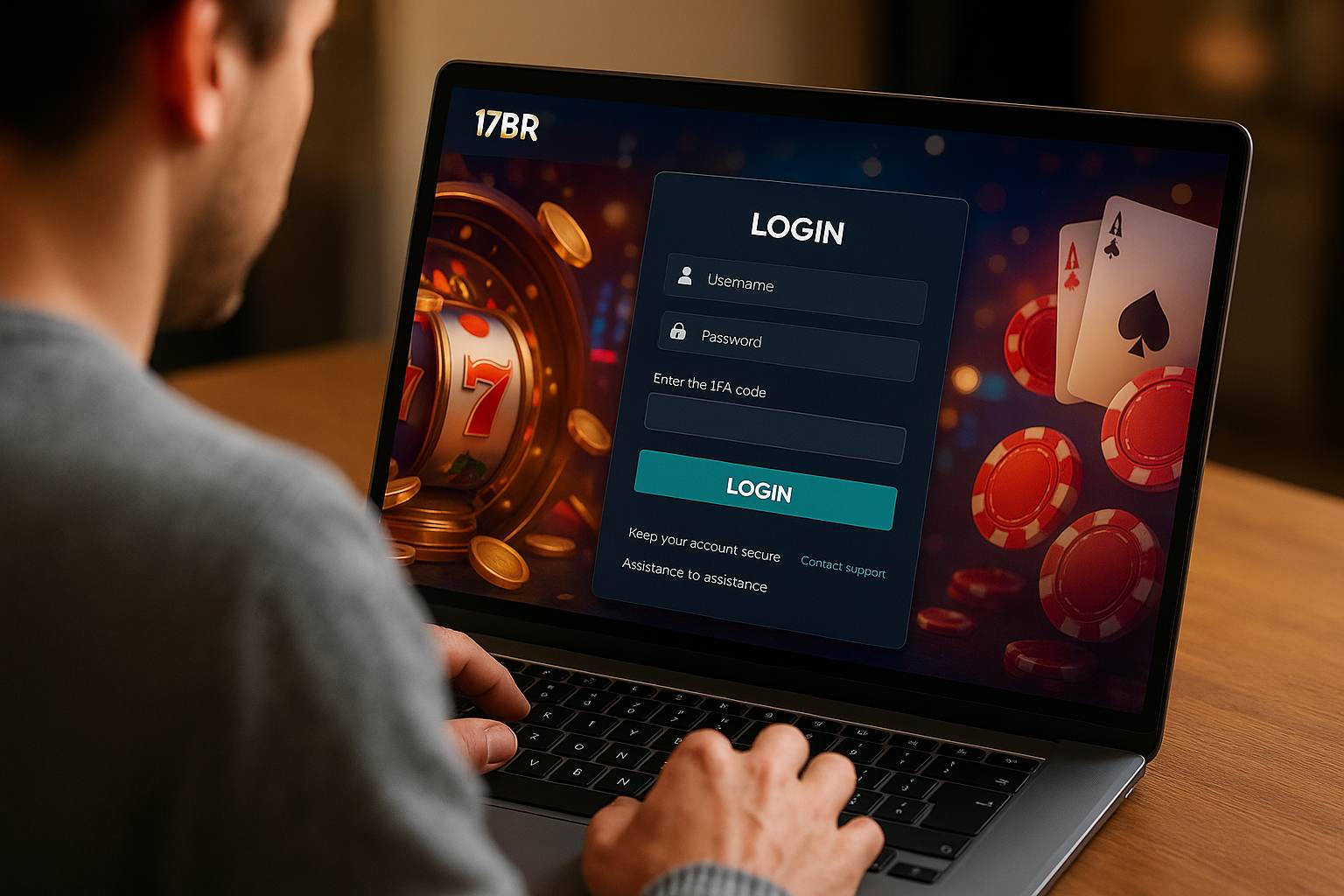 Login no Cassino 17BR
